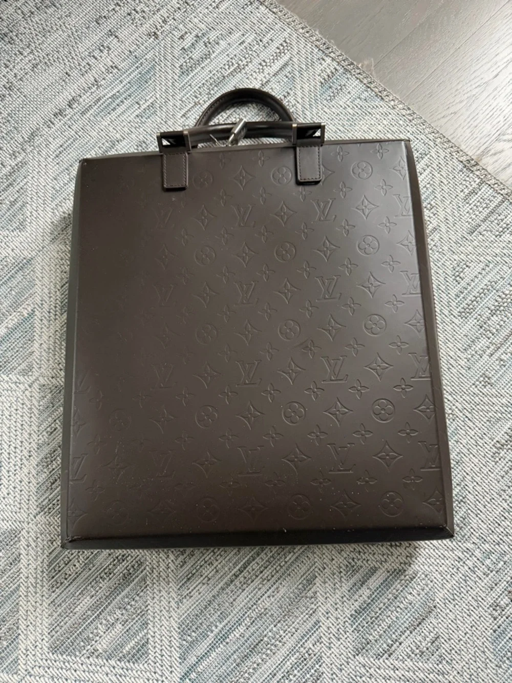 Louis Vuitton Monogram Glace Elvin Coated Calf Bag